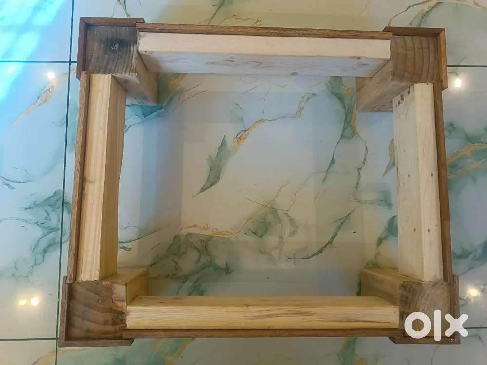 WASHING MACHINE STAND WOOD (front load 8kg to 12kg )