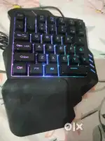 Gaming keyboard RGB Light