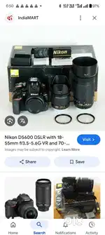 5600D Nikon camera
