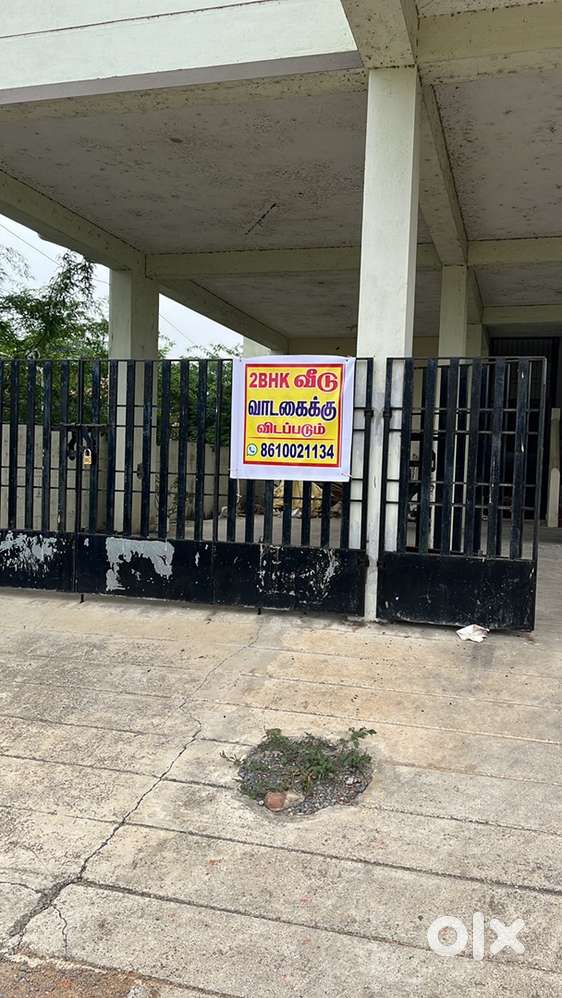 Spacious 2 BHK for rent in R K Nagar Chengalpattu Melameiyur MWC road