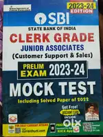 SBI Clerk - pre mock test