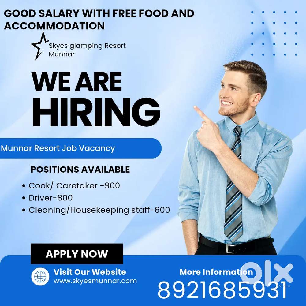 Cook/ Caretaker / driver / helper