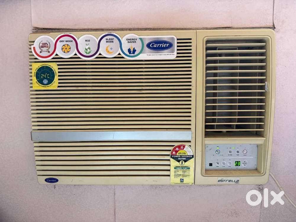 2 Carrier Estrella window ac for sale (1 and 1.5 ton)