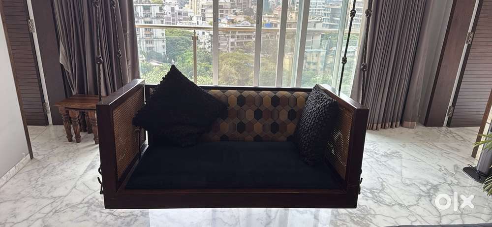 Vintage wooden swing