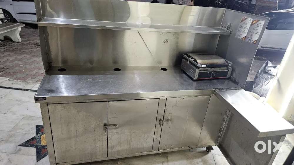 Food counter ( steel food counter  )