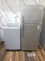 Samsung daimond drum washing machine & godrej eon refrigerator*44*