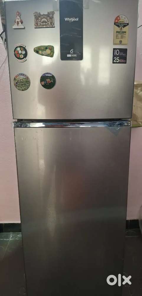 Whirlpool Double Door fridge. No single scratch