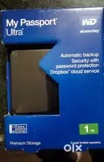 New seal pack 1 TB External hard drive for sell
