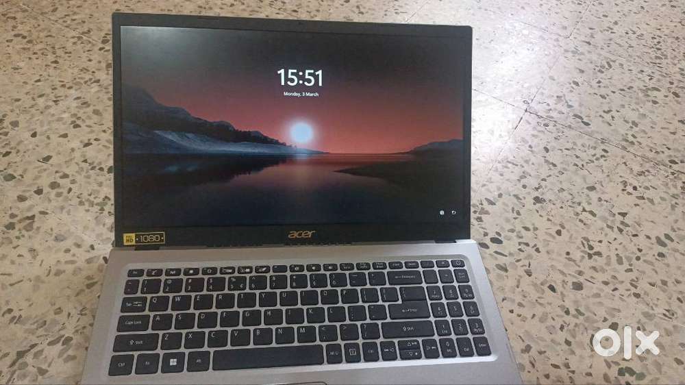 Acer laptop A315, 2.5years,new