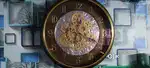 wall clock gears moving