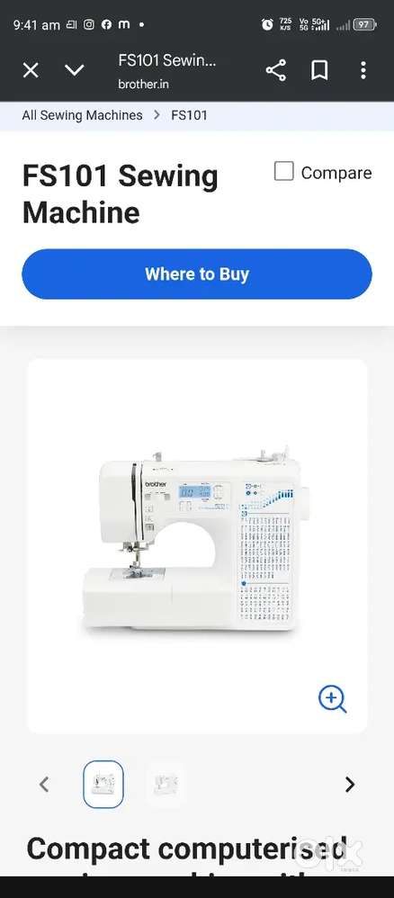 Portable Sewing machine