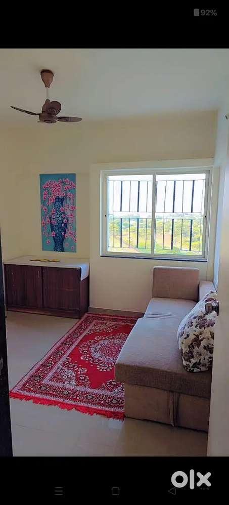 Beautiful design and semi furnished 1bhk set