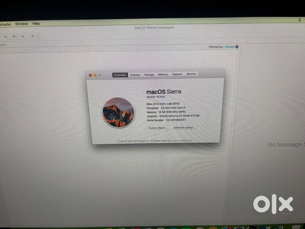 Apple Imac 21.5 inch