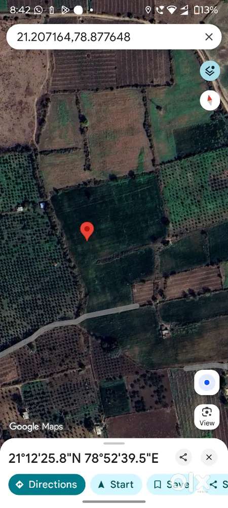 3.16acre of land selling. सेलू रोड गुंमथाडा कळमेश्वर.