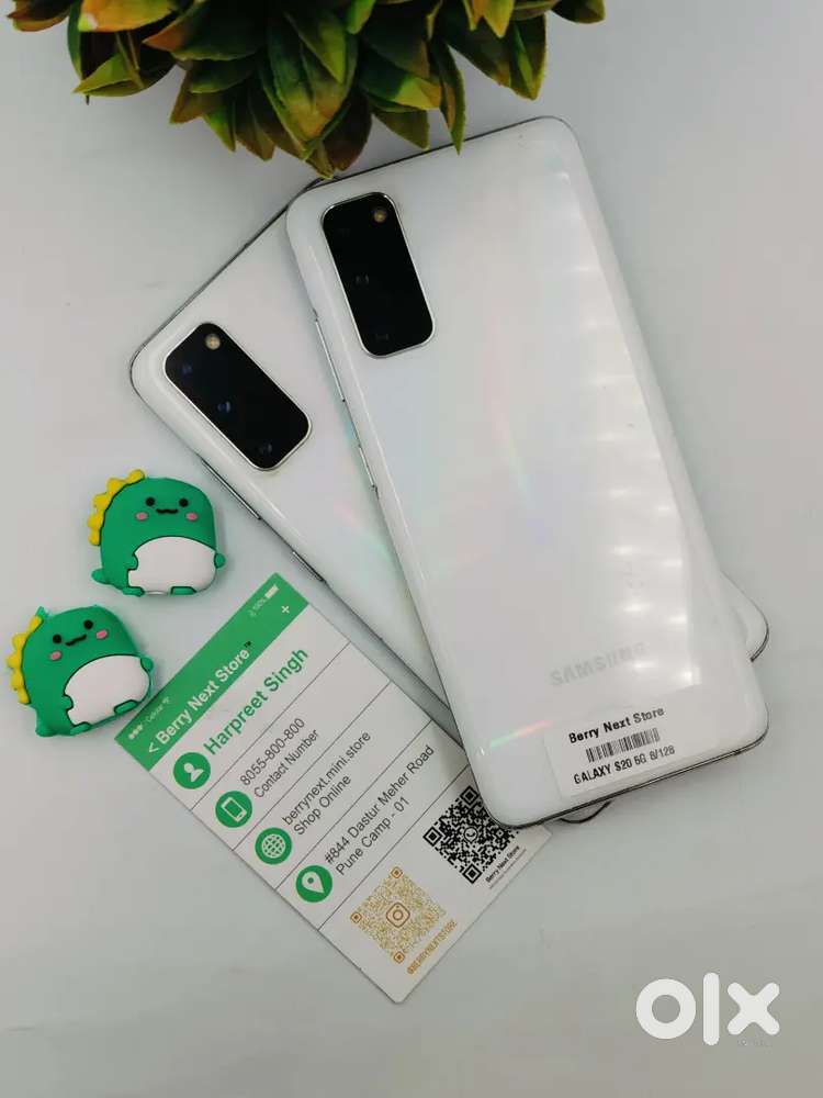 SAMSUNG GALAXY S20 5G 8/128GB STORAGE - IMMACULATE CONDITION MOBILE .