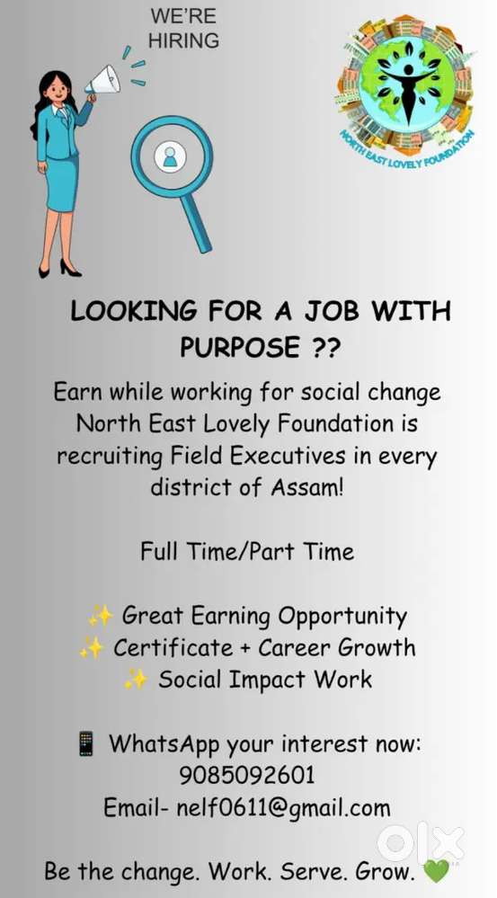 Field Executive for NGO