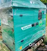 SILENT GENERATOR BIKAU HAI 2 SAAL KI WARRANTY, FREE DELIVERY, BATTERY