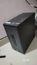 Computer CPU, webcam, wireless keyboard mouse