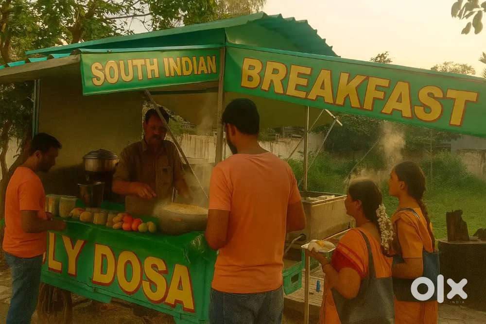 Modified new food truck/ easily movable stall