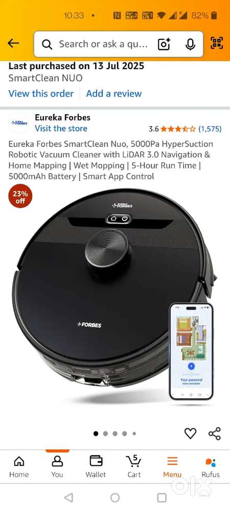 Robotic Vaccume Cleaner