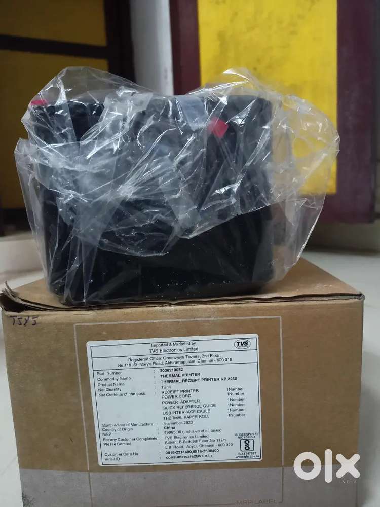 TVS Thermal Printer & LABEL PRINTER & Barcode Scanner