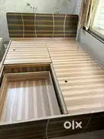 Bed Queen Size with storage + Cupboard + Dressing Table
