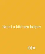 Need a kitchen helper for a cafe in dabgram siliguri