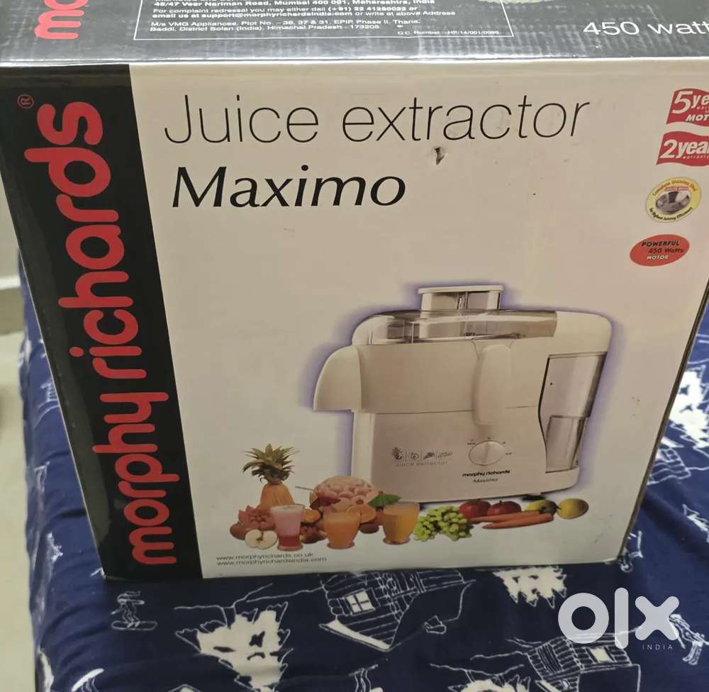 Morphy Richards Juice Extractor