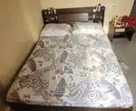 Queen size Wakefit bed with box storage