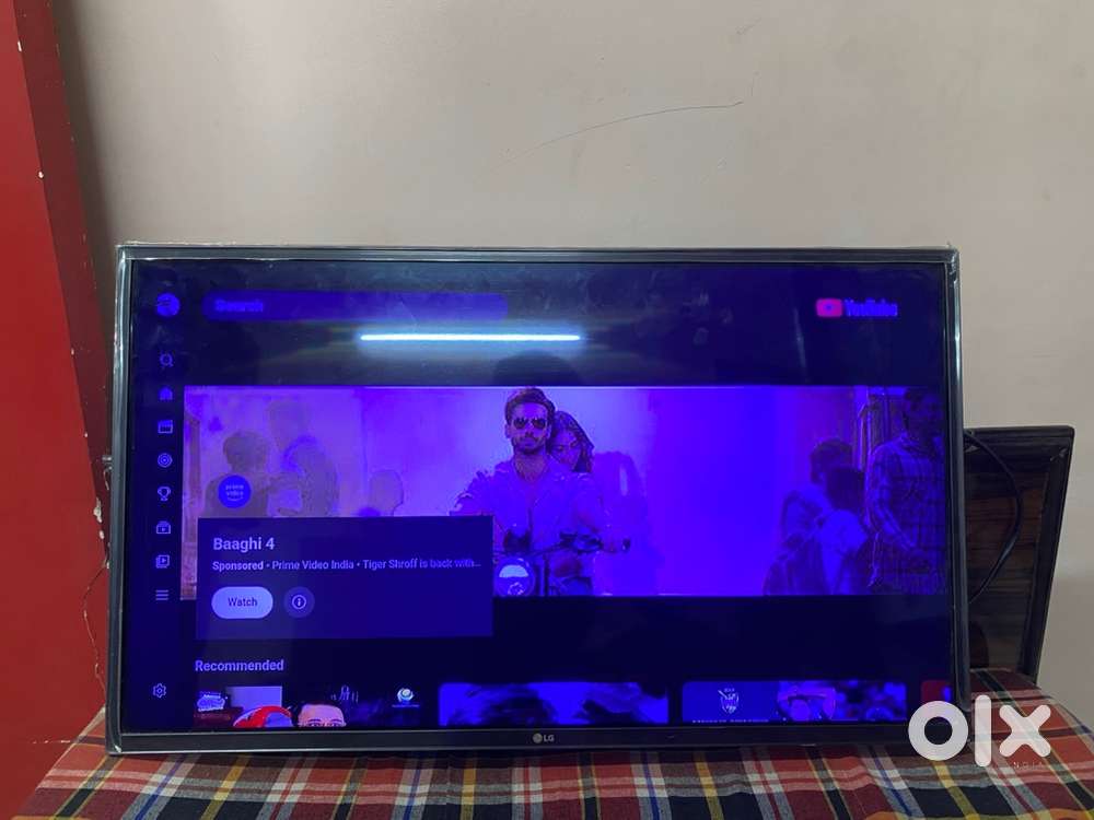 LG Smart TV, YouTube, Netflix , HDMI support, Cable and much more