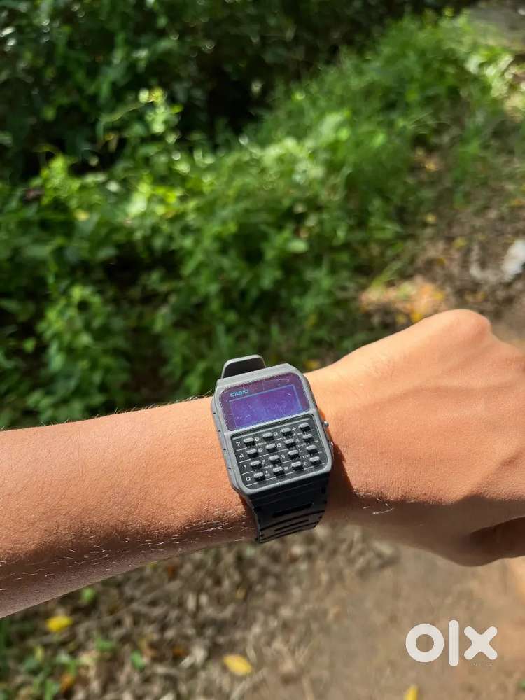Casio calculator watch