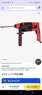 Hammer drill machine heavy machine