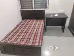 Double Bed, With mattress, Table