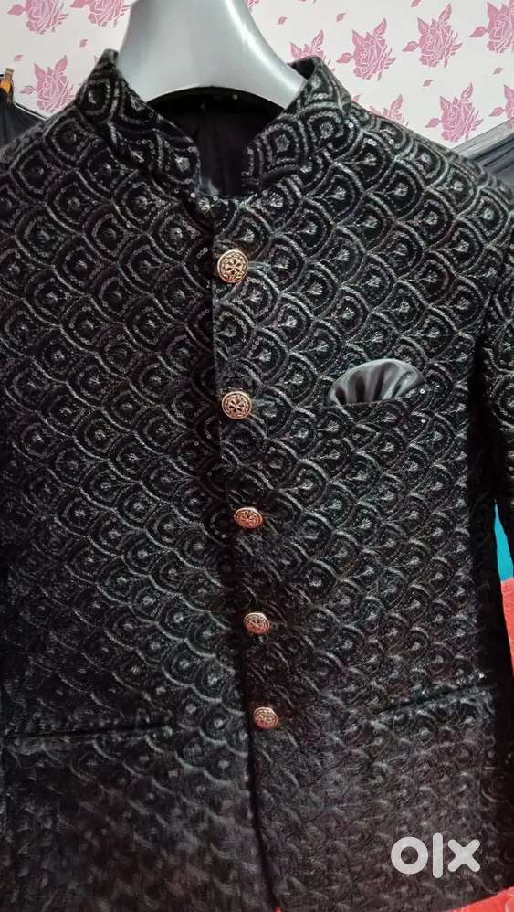 Japanese black suit for man