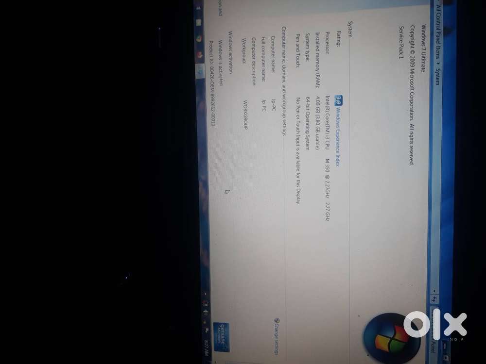 Laptop and new coanon 2012 printer argent sell