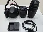 Canon 1200d Dslr Camera- 58mm lens + 75 - 300mm lense -