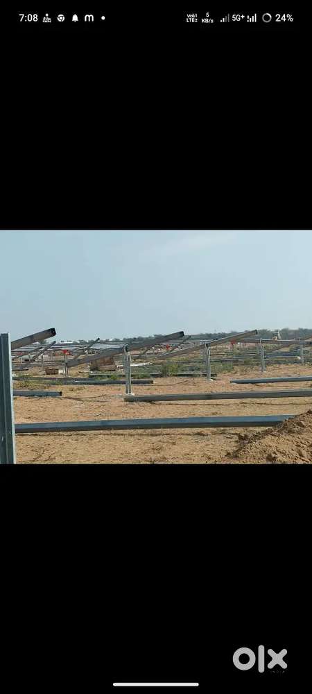 Solar plant work सोलर प्लांट का काम है बीकानेर, जैसलमेर