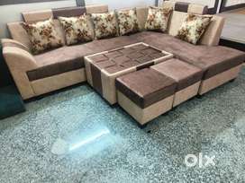 Superior Quality Suede Fabric Sofa set combo ₹26500