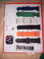 Smart watch with 7 straps