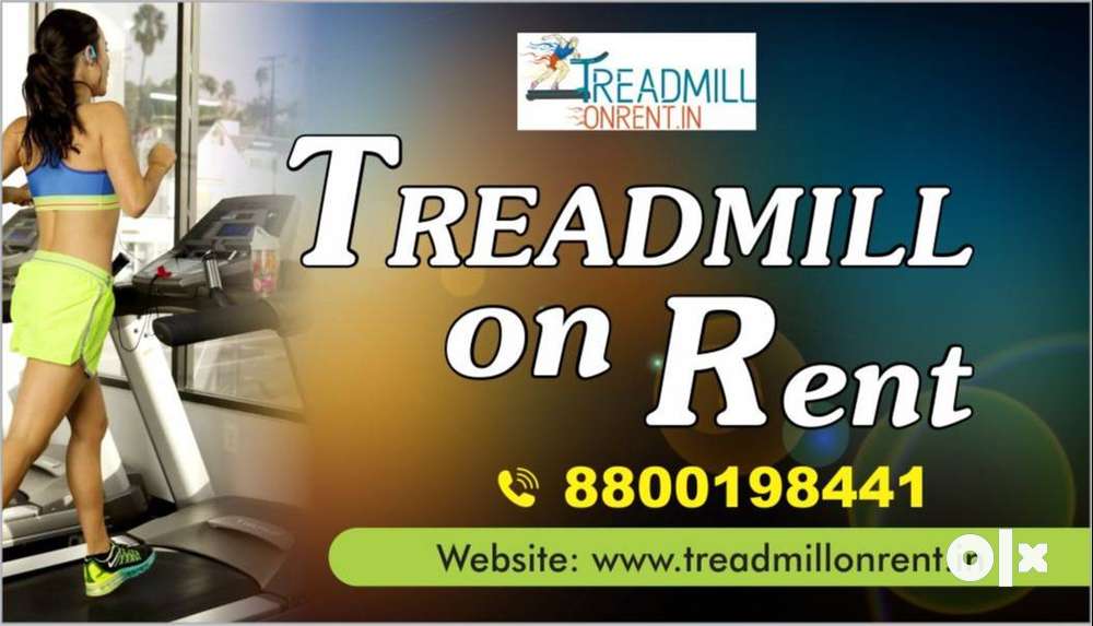 Treadmill on rent Hire indirapuram noida greater noida