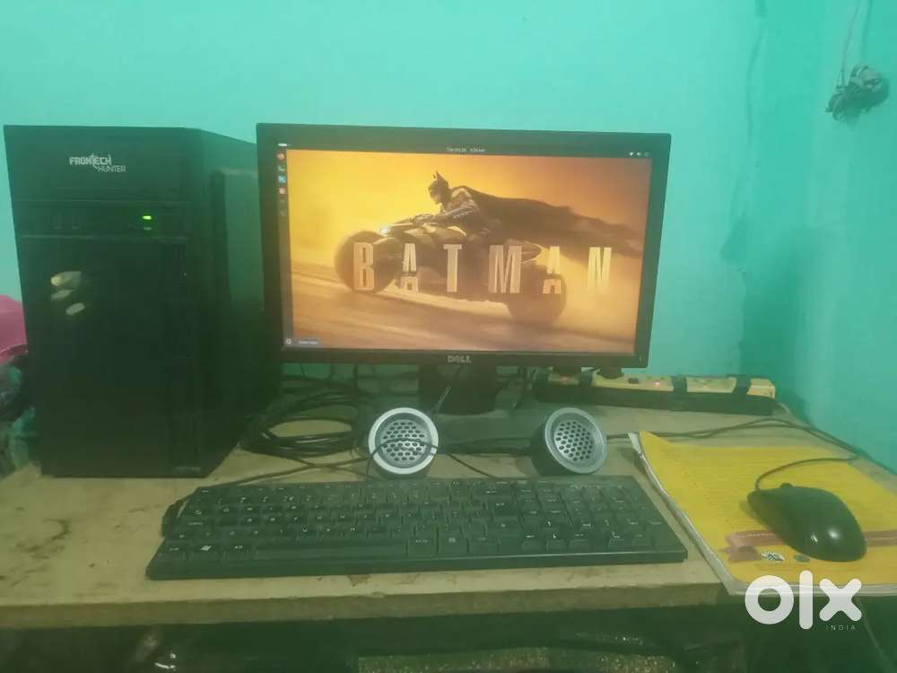 Pc with monitor