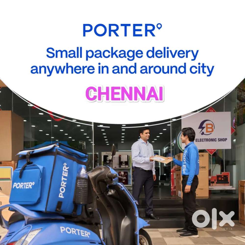 PORTER BIKE PERAMBUR DAILY PAYMENT PARTTIME 550₹ FULL-TIME 750₹-1100₹