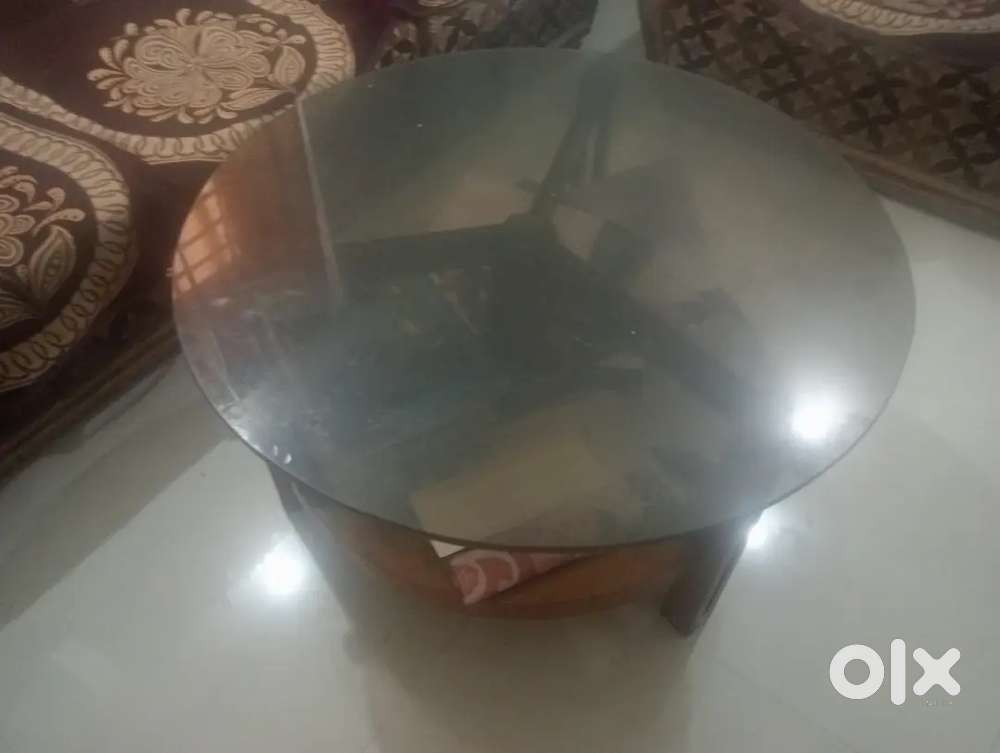 Sofa with center table