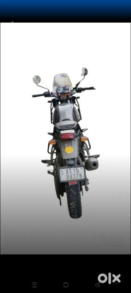 Good condition. Both tyers are new with MRF branding