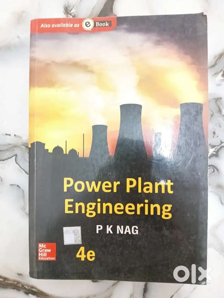 Power Plant Engineering Book by P K Nag (McGraw Hill) – For B.Tech