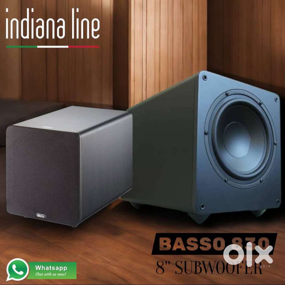 Indianaline:  BASSO 830 8'' SUBWOOFER