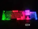 RGB gaming keyboard with some effects...