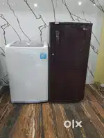 Lg flower model refrigerator & lg turbodrum automatic washing machine*