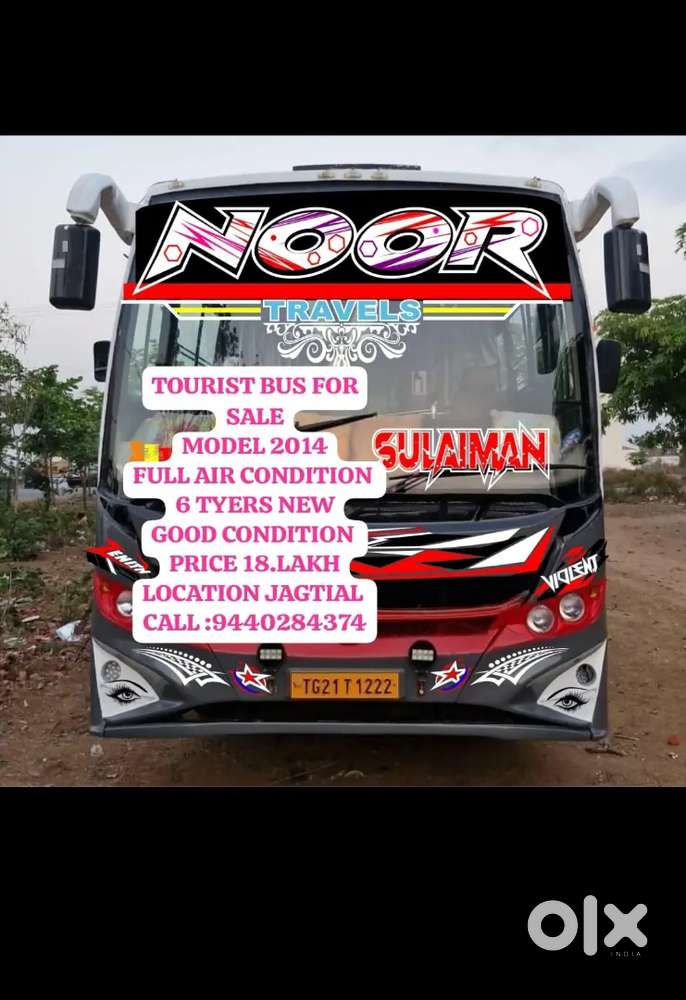 Tourist bus for sale model 2014