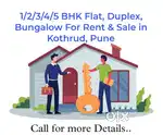 Flats, Bungalows, Villa, for Sale in Kothrud